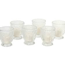 Koch & co's range of wholesale glass candle holders and candle supplies is sure to look amazing in your home. Home Kitchen 3 X 2 75 Antique Rose Gold Koyal Wholesale Vintage Glass Candle Holder Pack Of 6 Candleholders