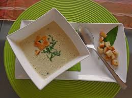 Barlauch Sahnesuppe Mit Croutons Von Manugro Chefkoch Rezept Croutons Barlauch Suppe