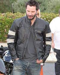 Keanu Reeves Motorcycle Leather Jacket Top Celebs Jackets Leather Jacket Keanu Reeves Motorcycle Leather Motorcycle Jacket