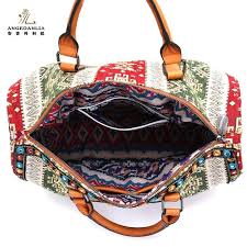 There are 5351 pattern fabrics handbag for sale on etsy, and they cost $7.88 on average. Women Handbag Bohemian Boho Hippie Bucket Travel Bag Flower Pattern Shoulder Bag Cotton Fabric Canvas National Ethnic Bags Oibag