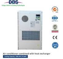 Electrical Cabinet DC Air Conditioner with Heat Exchanger 1500W&70W/K