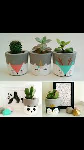 Malen Sie Ideen Fur Die Dekoration Diy Balkon Diy Flower Pots Plant Pot Diy Painted Flower Pots