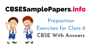 1.1.4 prepositions of place lesson plan. Preposition Exercises For Class 6 Cbse With Answers