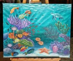 You have searched for coral reef wall art and this page displays the closest product matches we have for coral reef wall art to buy online. 230 Coral Reef Paintings Ideas In 2021 Coral Reef Underwater Painting Underwater Art