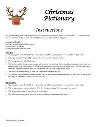 Christmas Pictionary Digital Download Drawing Game Christmas Party Game Holiday Party Game Kid S Christmas Pictionary Xmas Games Christmas Games For Adults