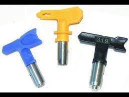 Common Airless Spray Tip Sizes Youtube