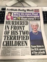 Today's controversial daily mail front page showing 11 tory mps who voted against the government in a key brexit vote has already backfired, according to a former cabinet minister who is herself on the cover. Front Page Splash In Scottish Daily Mail For Amelia Centre For Journalism