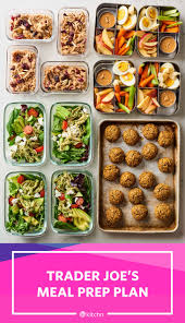 How To Make A Whole Week Of Meals From One Trader Joe S Grocery Run In 2020 Meal Prep Plans Trader Joes Meal Planning Trader Joes Recipes
