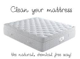 Clean Your Mattress Naturally Mattress Cleaning Mattress Household Hacks