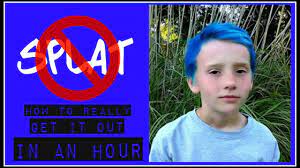 Splat hair dye lasts for 2 to 5 weeks, depending on the number of washes, color applied, and your maintenance routine. How To Really Remove Splat Hair Color In About An Hour Youtube