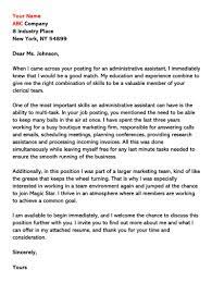 Sample Clerical Cover Letter And Examples Writing Tips