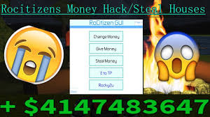 Rocitizens Money Glitch And Steal Houses Car Gltich Roblox By Kevinplaylt2