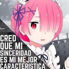El Personaje Ram El Anime Re Zero Seguinos Para Mas Frases De Anime Rezero Rezeroanime Rezerora Frases Del Anime Frases Otakus Frases De Personajes