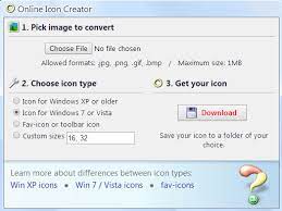 Create icons (.ico files) from photos or images in an online tool. Guide To Converting Images Into Windows Or Mac Icons