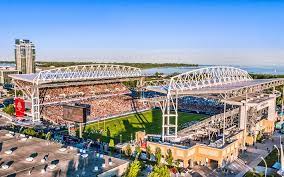 Haakenson scored a brace in the final. Download Wallpapers Bmo Field Canadian Football Stadium Toronto Ontario Canada Toronto Fc Stadium Mls Football Stadium Sports Arena Toronto Fc Major League Soccer For Desktop Free Pictures For Desktop Free