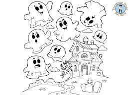 Show your kids a fun way to learn the abcs with alphabet printables they can color. Halloween Ghost Coloring Page Free Printables Treasure Hunt 4 Kids