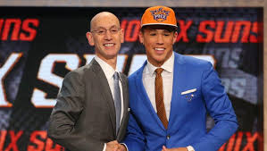 Phoenix Suns select Devin Booker with 13th pick in NBA draft