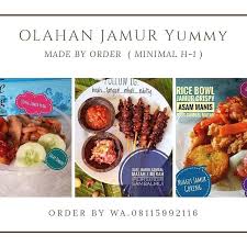 Rice Bowl Jamur Crispy Asam Manis Plus Sambal Matah Rice Bowl Food Rice Bowls Crispy