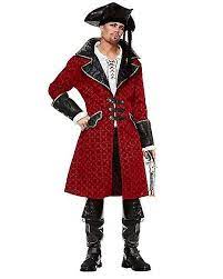 Red Pirate Jacket Spirithalloween Com Pirate Jacket Pirate Costume Jackets
