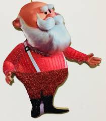 Santa Claus Rudolph Red Nosed Reindeer Book Image Glittered Christmas Ornament Rudolph Red Nosed Reindeer Red Nosed Reindeer Glitter Christmas Per breiehagen / getty images. santa claus rudolph red nosed reindeer