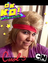 💣AdorkableMarina💥 على X: "Poifect! Cosplaying Carol from OK K.O. Let's Be  Heroes for Halloween!! #okko #okkoletsbeheroes #carol K.O.'s photogenic as  ever too! https://t.co/td1KXPedrF"