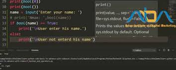 Use Of Boolean Datatype And Python Operators Best Python Institute In Laxmi Nagar Delhi