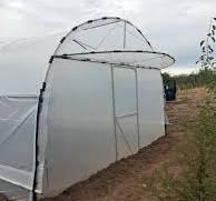 Solar de grădină 4x10m complet, cu cadru metalic zincat