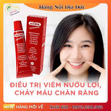 Kem đánh răng Ajona Đức 25ml loại bỏ cao răng, bảo vệ răng nướu, hiệu quả  gấp 5 lần -Date mới đủ Bill