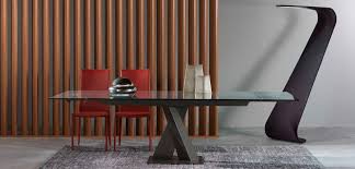 Table De Repas Axel Roche Bobois Table Salle A Manger Salle A Manger Verre Amenagement Interieur