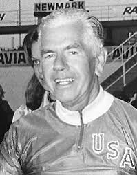 Stage 6 finish of the TDF 1960 at the brand new velodrome du moustoir of  Lorient. Replaced the old parc des sports velodrome (at a different  location). Roger Riviere, Gastone Nencini, Jan