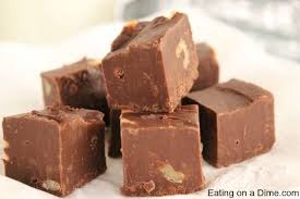 One 3 ingredient microwave fudge recipe base. 3 Minute Microwave Fudge Eating On A Dime Microwave Fudge Fudge Recipes Fudge Recipes Easy