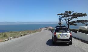 La Camioneta De Google En Punta Ballena Road