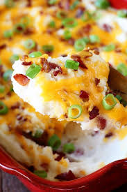 Shortcut Loaded Mashed Potato Casserole Recipe Potatoe Casserole Recipes Loaded Mashed Potatoes Food