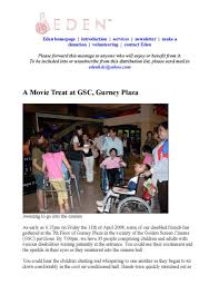 Located at gurney drive, the premier shopping mall of george town caters to an upmarket customer base and features several top brands. Newsletter 2008 A Movie Treat At Gsc Gurney Plaza Eden Handicap Service Centre