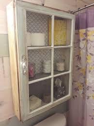 An old primitive style of mission medicine cabinet. Medicine Cabinet Old Window Redo Primitive Bathrooms Rustic Medicine Cabinets Bathroom Decor