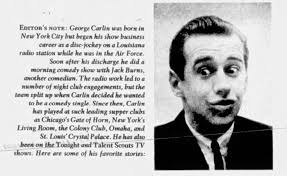 George Carlin: “These Clean-Cut Youngsters Are Refreshing In Their  Attitude”