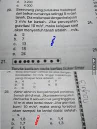 Sains adalah suatu ilmu pengetahuan yang mempelajari gejala alam melalui. 6 Soal Fisika Di Buku Pelajaran Ini Bikin Elus Dada Hot Liputan6 Com