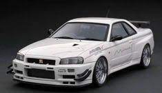 楽天市場 1 43 nissan skyline gt r mine s r34 white イグニッションモデル 在庫切れ あみあみ 楽天市場店 日産スカイライン モデル あみあみ
