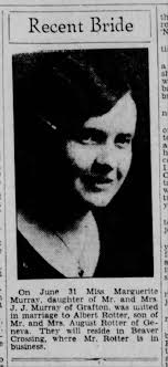 Marguerite marries Albert Rotter