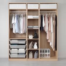 Pax Vaatekaappi Vaaleaksi Petsattu Tammikuvio 200x58x236 Cm En 2020 Armoire Penderie Amenagement Placard Penderie