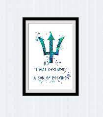 Already 1185 visitors found here solutions for their art work. Percy Jackson Print Poseidon Trident Art Poster Percy Jackson Wall Decor Home Decoration Gift Idea Child Room Deco Kids Room Wall Art Poseidon Poseidon Trident