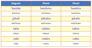 Turning a singular noun to plural in english has very specific rules and many exceptions to these rules. Plural Nouns In Spanish