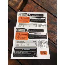 Juego rummy de numeros : Sticker Pelengkap Stiker Detail Honda Astrea Grand Astrea Prima Astrea Star Berkualitas Shopee Indonesia