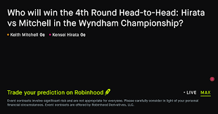August 6, 2026: 4th Round Head-to-Head: Hirata vs Mitchell Golf Prediction Market