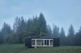 Sleep Beneath The Stars In Ark Shelter S Off Grid Cabin Ignant Prefab Cabins Wilderness Cabins Cabin