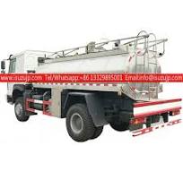 4WD ISUZU FTR FVR stainless steel off road fuel truck