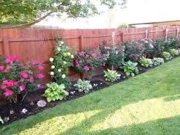 Image Result For Landscaping Along Fence Privacy Fence Landscaping Fence Landscaping Landscaping Along Fence
