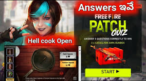 Complete the human verification incase auto verifications failed. Free Fire Hell Cook Open Free Fire Patch Quiz Answers Win Tha Gun Boxes New Updates Sr Youtube