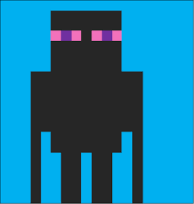 Enderman drawing minecraft coloring page picture 2260477. Minecraft Color By Number Coloring Squared Play