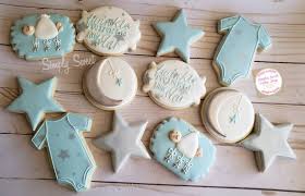Twinkle Twinkle Little Star Baby Shower Cookies 70 Cookies Etsy